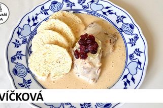 Svíčková na smetaně s houskovými knedlíky | Dnes Vaří Děda